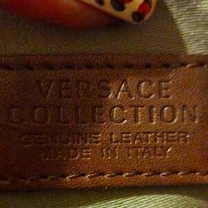 Versace Collection Genuine Leather Accessory